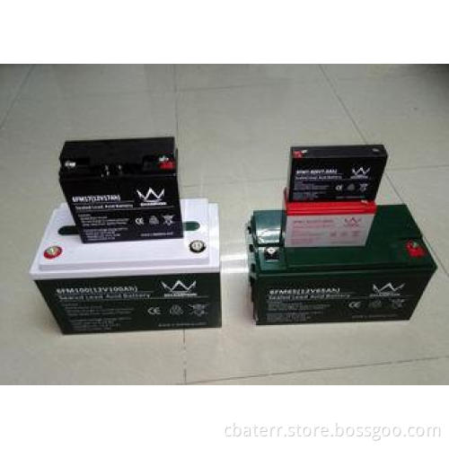 High Power M8 12v 100ah Lead Acid Battery 6FM100H 330*171*2